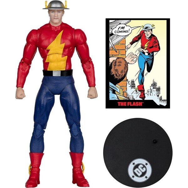 Figurka McFarlane Toys DC s komiksem WV 11 Flash 123 – Jay Garrick Flash 18 cm [Chase]