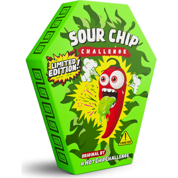 Extra kyselý chips Hot-Chip Sour Challenge 4,55 g