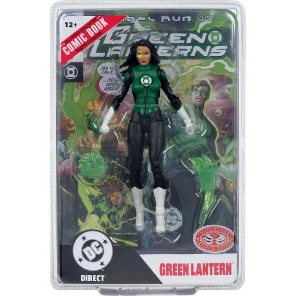 Figurka McFarlane Toys DC Direct 7 s komiksem WV11 – Green Lanterns 48 – Jessica Cruz 18 cm (chase v - Figurky - Obrázek d_0cb171fa24734e86b94e00adf081aadb