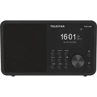 Telestar TOP 200 internetové/DAB+/FM/Wi-Fi/USB/BT rádio černé - Rádia