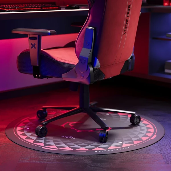 Diablo Chairs podložka pod židli černo-červená - Podložky pod židle - Obrázek d_0cf42db3db394c4aad0f70e1ff5d6d97