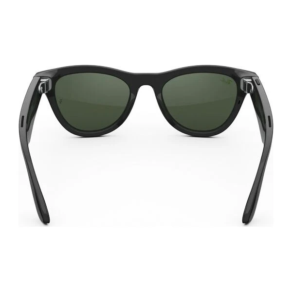 Meta RAY-BAN Skyler Gen2 (Standardní) chytré lesklé brýle (zatmavovací - čiré/zelené) černé - AR brýle - Obrázek d_0d2418321fd64067b25a61bd90bbe6f4