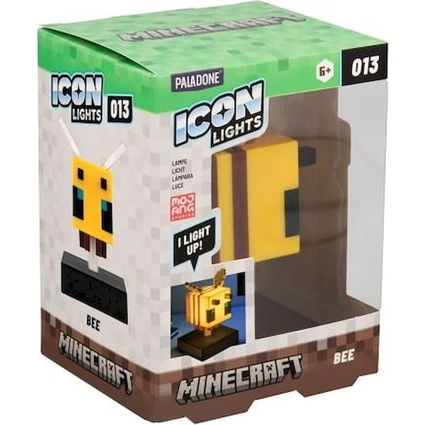 Lampička Icon Light Minecraft - Bee - Lampičky - Obrázek d_0d7f3f988db4411fb88797113f611f6a