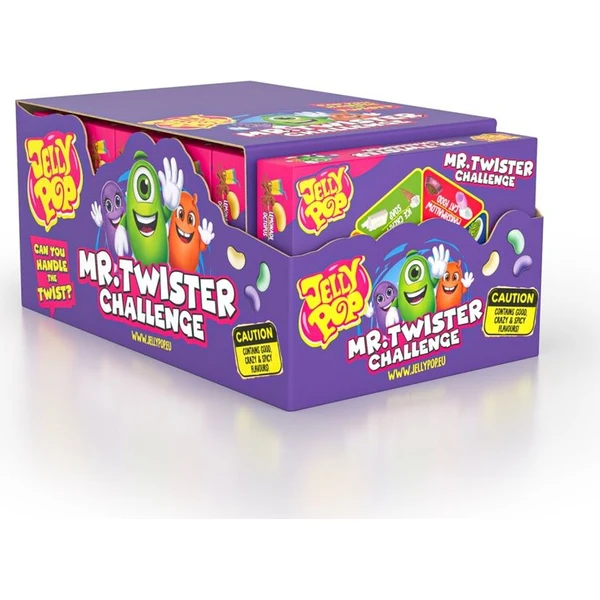 Bonbony JellyPop Mr. Twister Challenge 90 g - Cukrovinky - Obrázek d_0db2a99fa7ca41ed8434ef8dbe01e9e2