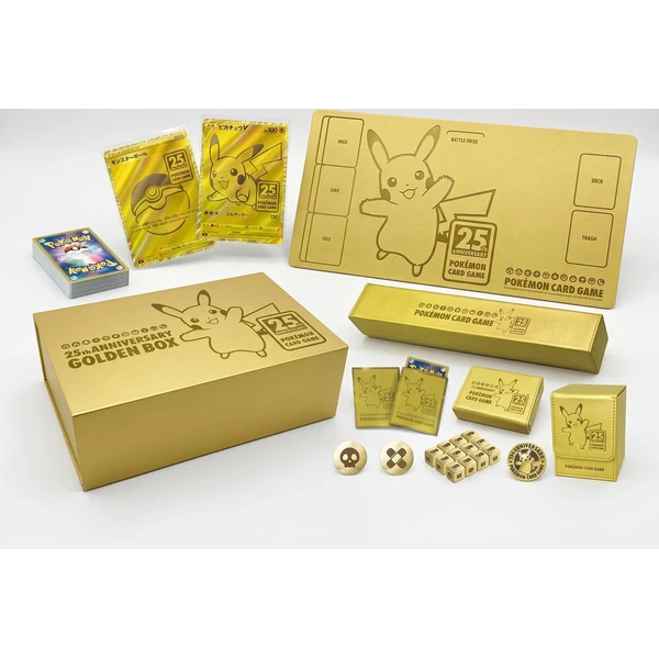 Pokémon TCG: 25th Celebration Golden Box (Japanese) - Pokémon karty - Obrázek d_0dc5985959844be5b4d8a4627f14de4c