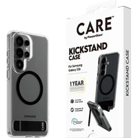 PanzerGlass® CARE Kickstand Qi kryt Samsung Galaxy S26 čirý/černý - Pouzdra