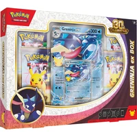 Pokémon TCG: 30th Celebration Greninja ex Box - Pokémon karty