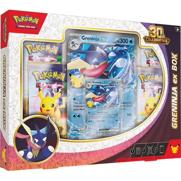 Pokémon TCG: 30th Celebration Pokémon ex Box - Sylveon ex & Greninja ex - Pokémon karty - Obrázek d_0ed39c1434644655847c651289f5bd4c