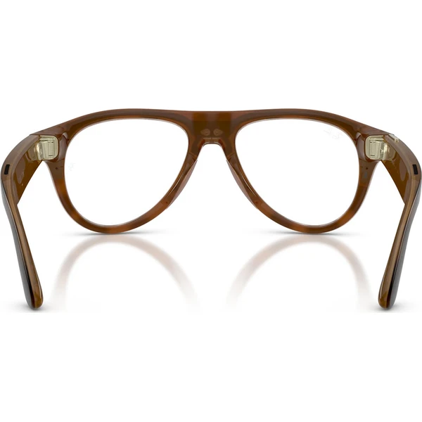 Meta RAY-BAN Aviator Gen 3 (Velké) chytré brýle (zatmavovací hnědá skla) želva - AR brýle - Obrázek d_0f7073e924104dd889c8c2de1e88b1fb