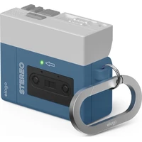 ELAGO Cassette Player pouzdro Airpods 4 tmavě modré - Pouzdra