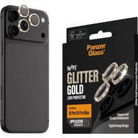 PanzerGlass Hoops ochranné kroužky Apple iPhone 18 Pro/Pro Max třpytivě zlaté - Ochranné folie a skla