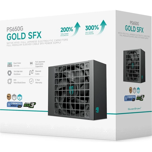 DEEPCOOL GAMERSTORM PS650G 650W černý - Zdroje - Obrázek d_0fda440773dd43849646048a9f7bca42