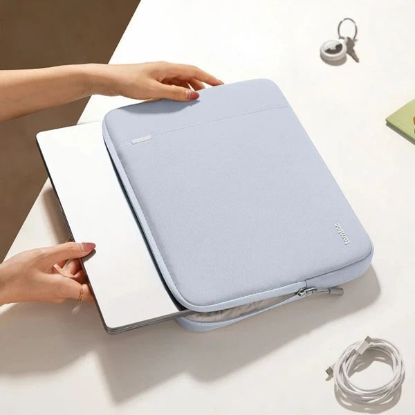 tomtoc Defender A13 sleeve pouzdro 13" MacBook Neo světle modré - Pouzdra - Obrázek d_10045fb22263423db2aff4ad1d927752
