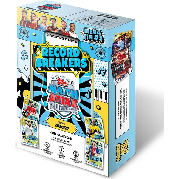 Fotbalové karty Topps Match Attax UCC 2026/27 - Mega Tin - Fotbalové karty - Obrázek d_10b8c4b49c8146a3af77a5072d7f685b