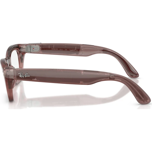 Meta RAY-BAN Zena Gen 3 (Střední) chytré brýle (zatmavovací šedá skla) růže - AR brýle - Obrázek d_10e9115adb9548cdb55bdd65372c60cd