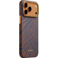 Pitaka Edge Case Breath of Veins MagSafe kryt iPhone 17 Pro Max Burning Orange - Pouzdra