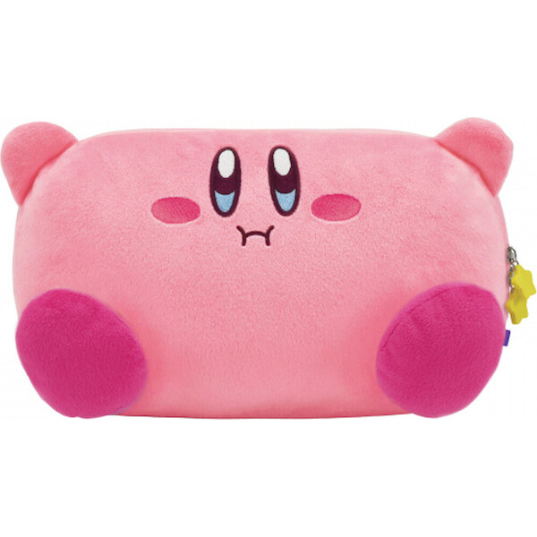 Pouzdro HORI Plush Pouch Kirby and Waddle Dee Vícebarevná