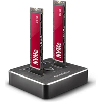 AXAGON Dokovací stanice pro 2x M.2 NVMe - USB-C 3.2 Gen 2 - Externí boxy