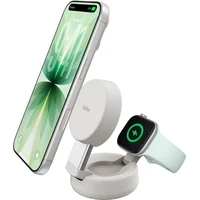 Belkin UltraCharge™ PRO Qi2 25W 2v1 MagSafe nabíječka písečná - Nabíječky