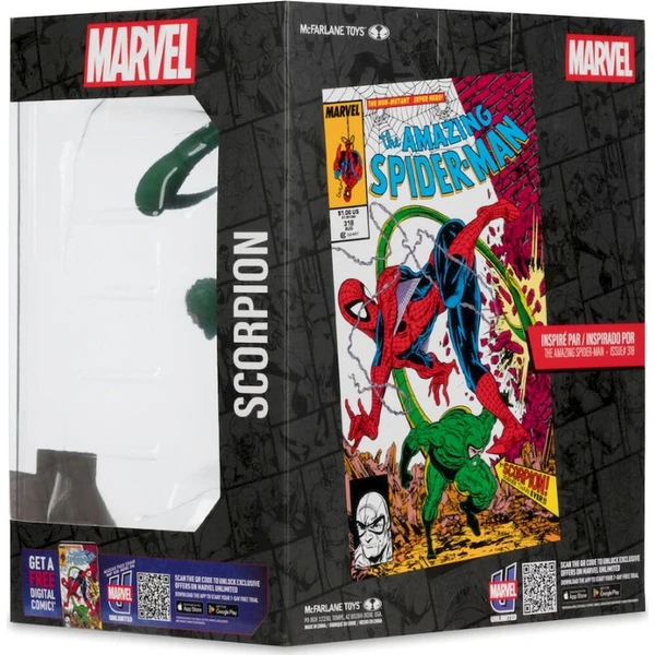 Figurka McFarlane Marvel - Scorpion (The Amazing Spider-Man #318) 17 cm - Figurky - Obrázek d_116a13738dfe4b288f9e89d4b0e97015