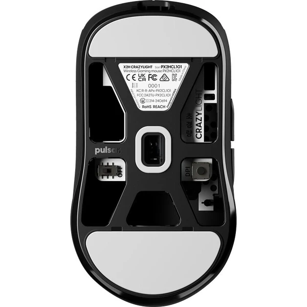 Pulsar X2H CrazyLight Mini bezdrátová herní myš černá - Myši - Obrázek d_11a31351d6d94f52a0ea7633af250a35