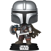 Funko POP! #844 Star Wars: The Mandalorian and Grogu - The Mandalorian (Dual Wield) - Funko POP!