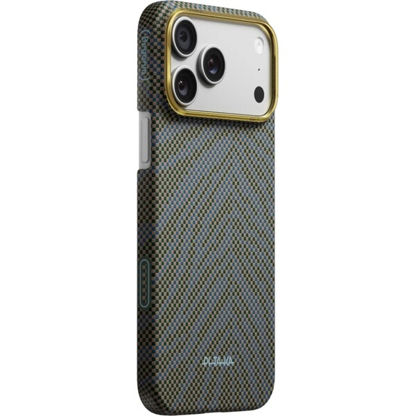 Kryt pro iPhone 17 Pro Pitaka Edge Case Breath of Veins Dive Green