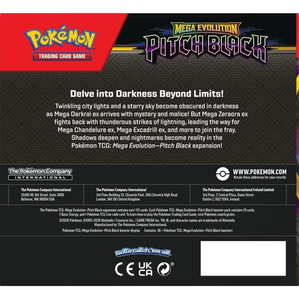 Pokémon TCG: Mega Evolution Pitch Black - Booster - Pokémon karty - Obrázek d_120a4eb5d1b44f3eaba665b049d3801c