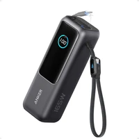Anker Zolo powerbanka (25000mAh) 165W, s kabelem USB-C šedá - Powerbanky