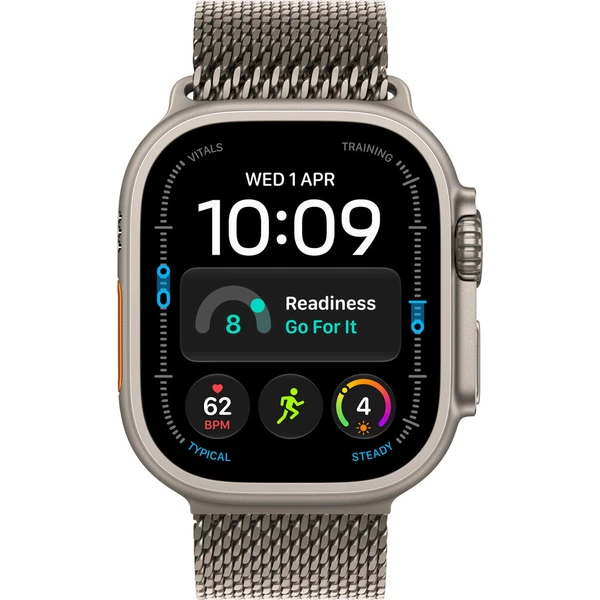 Apple Watch 49/46/45/44mm milánský tah z přírodního titanu S - Řemínky - Obrázek d_12eaa76273f745a89d93dcefa02fc43f