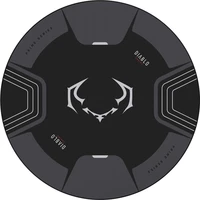 Diablo Chairs podložka pod židli černo-šedá - Podložky pod židle