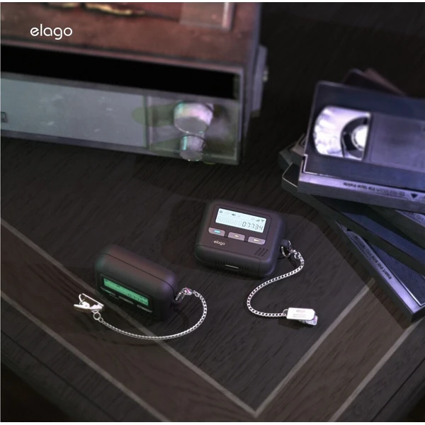 ELAGO Pager pouzdro Airpods 4 béžové - Pouzdra - Obrázek d_137a2f941f9e474394a7332bf3acb7c4