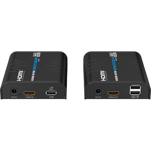 PremiumCord 4K@60Hz HDMI KVM extender s USB 2.0 na 120m přes LAN síť, over IP - Ostatní - Obrázek d_1446937bf4694c98833b55f0b2d9ce6b