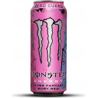 Energetický nápoj Monster Ultra Zero Sugar Ruby Red 500 ml - Nápoje