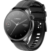 LAMAX Prism AMOLED chytré hodinky černé - Chytré hodinky