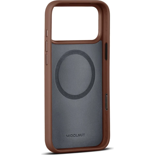 Woolnut MagSafe kožený kryt iPhone 18 Pro Max hnědý - Pouzdra - Obrázek d_14918b854e6d487ab1c3b4472b1a2b22