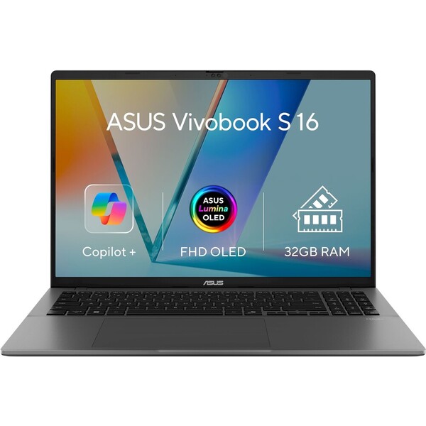 ASUS Vivobook S16 M3607KA-OLED008W Šedá