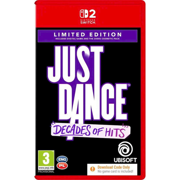 Just Dance Decades of Hits Limited Edition (Code in Box)(Switch 2)