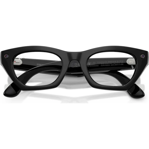 Meta RAY-BAN Zena Gen 3 (Střední) chytré brýle (zatmavovací zelená skla) černé - AR brýle - Obrázek d_14c19ef8101d46d3835976d70785c672