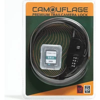 Camouflage zámek proti krádeži + 64GB SD - Příslušenství pro kamery