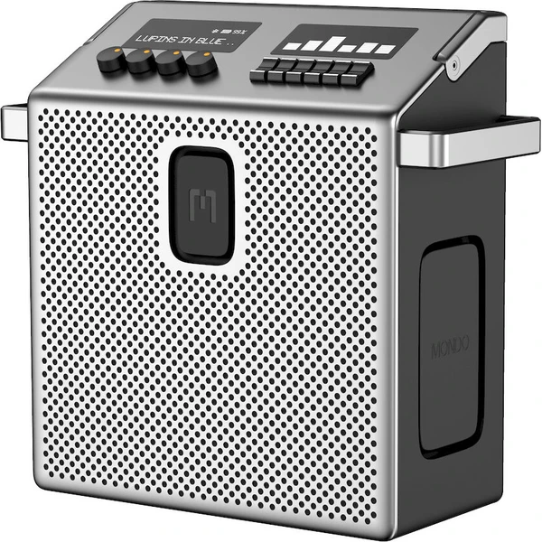 Mondo Speaker Medium metalicky šedý