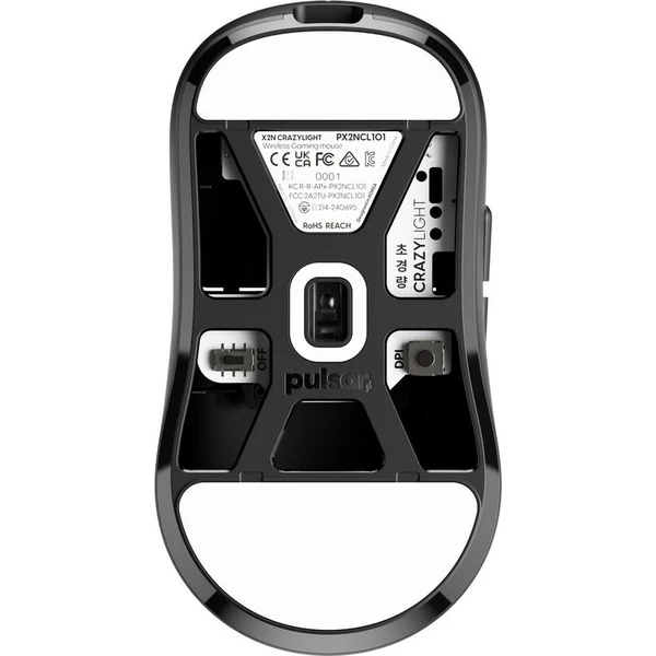 Pulsar X2N CrazyLight Mini bezdrátová herní myš černá - Myši - Obrázek d_152412d90eac4ea8b91eb91f87cfc219