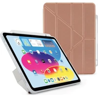 Pipetto Origami No3 Pencil pouzdro iPad 11" (2025)/10.9" (2022) růžově zlaté - Pouzdra
