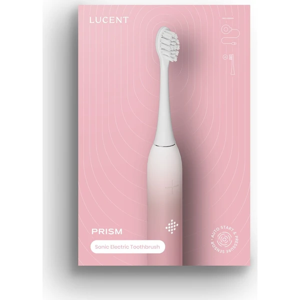 Be Lucent Prism Sonic Electric Toothbrush sonický zubní kartáček růžový - Zubní kartáčky - Obrázek d_15f82da6178e4155b1f99a2bf0c5fd78