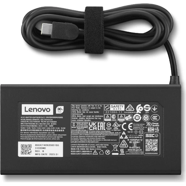 Lenovo Legion Slim 140W AC (USB-C)(CE) napájecí adaptér černý - Nabíječky - Obrázek d_165ec29966904fb2bb8b73f4479ebaaf