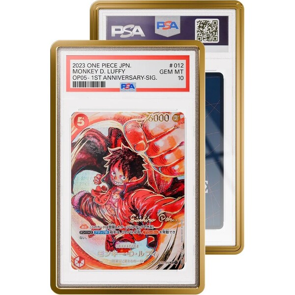 GradedGuard Metallic Case (PSA) ochranný obal na karty zlatý
