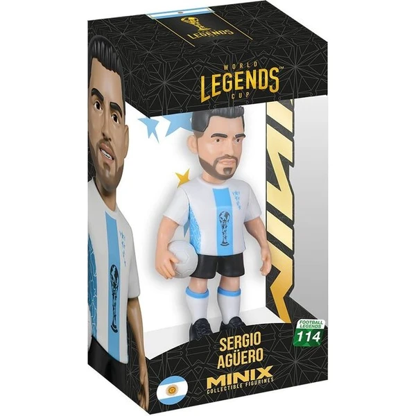 MINIX Football Legends: WCL Argentina - AGUERO - Minix - Obrázek d_16a14f18dfe54a3c99aab65a27325f63