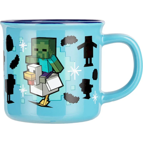 Keramický hrnek Paladone Minecraft - Chicken Jockey 350 ml (měnící se motiv) - Hrnky - Obrázek d_16b63b8d10e949d8b2fa44b78ffd5f72