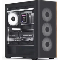 Aerocool D501A Midi-Tower černá - Počítačové skříně