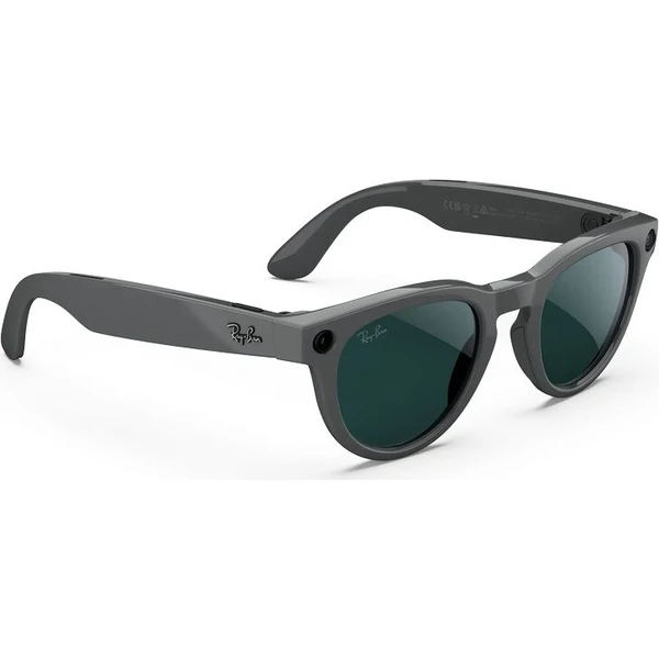 Meta RAY-BAN Headliner Gen2 (Standardní) chytré lesklé brýle (zatmavovací - čiré/smaragdové) šedé - AR brýle - Obrázek d_16f663be954d438ca762eccbded7fc8d